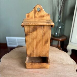 Wooden Wall-Mounted Storage Box